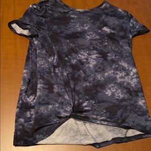 Tie dyed blue shirt with tied knot[brand new]